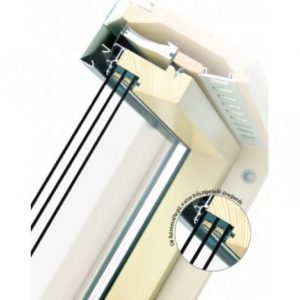 Fereastra Mansarda Fakro FTP-V U4 articulare mediana