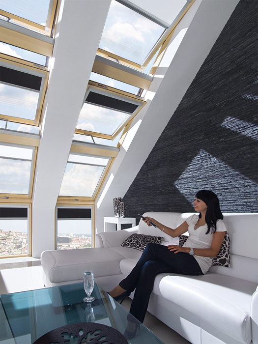 Fereastra atic Fakro BDL BDR P5 deschidere oscilo-batanta