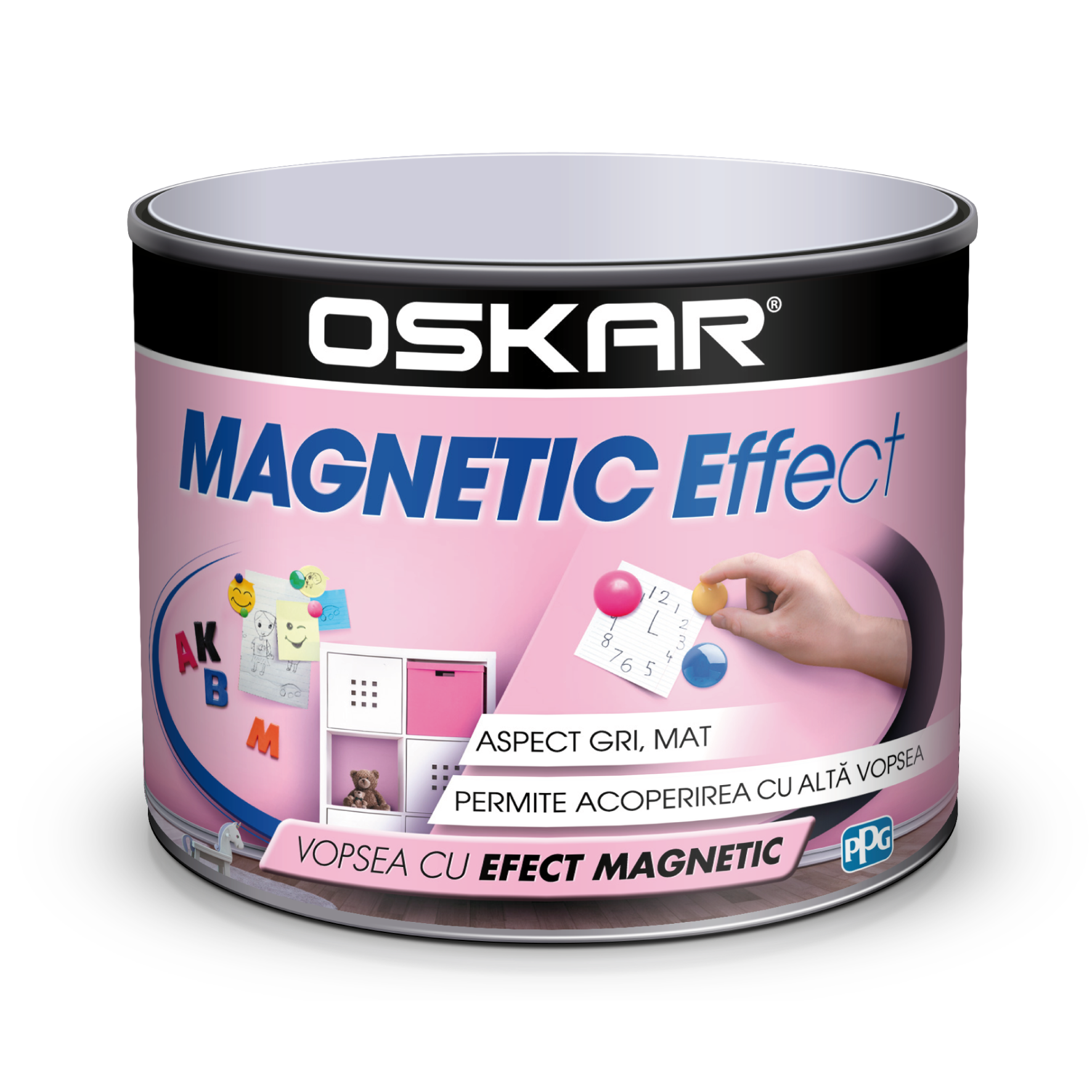Vopsea Oskar magnetic effect